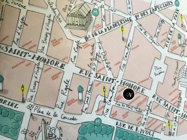 VINGT Paris Location Map
